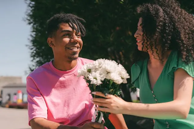 regalo de arreglo de flores para hombre